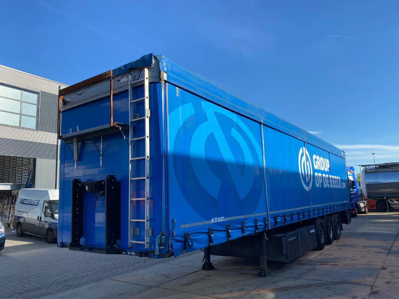 Kögel S24-1 / Tautliner / SAF + Disc / 1x Lift Axle - Semi-reboque de lona: foto 4 Kögel S24-1 / Tautliner / SAF + Disc / 1x Lift Axle - Semi-reboque de lona: foto 4