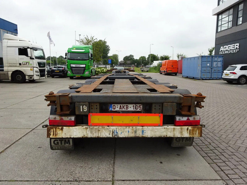 Krone SD 27 / Container Chassis / BPW + Drum / 1x Extendable / 45 FT - Semireboque transportador de contêineres/ Caixa móvel: foto 2 Krone SD 27 / Container Chassis / BPW + Drum / 1x Extendable / 45 FT - Semireboque transportador de contêineres/ Caixa móvel: foto 2