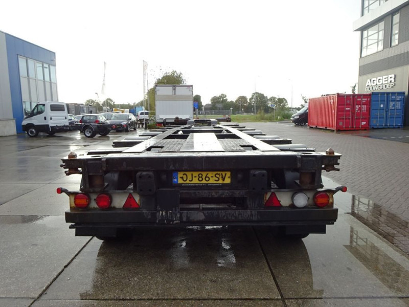 Krone SDC 27 / Container Chassis / BPW + Drum / Lift Axle - Semireboque transportador de contêineres/ Caixa móvel: foto 2 Krone SDC 27 / Container Chassis / BPW + Drum / Lift Axle - Semireboque transportador de contêineres/ Caixa móvel: foto 2