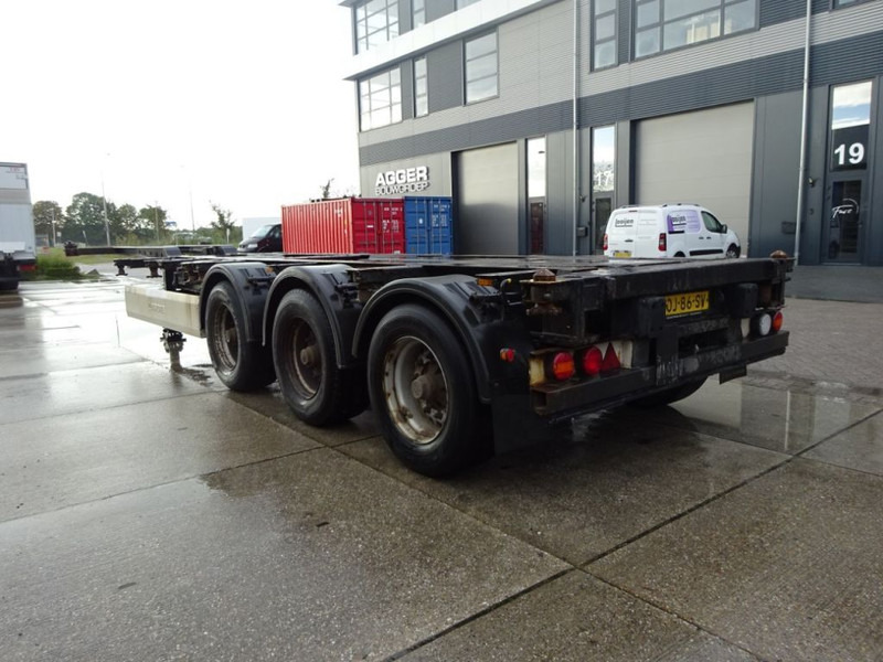 Krone SDC 27 / Container Chassis / BPW + Drum / Lift Axle - Semireboque transportador de contêineres/ Caixa móvel: foto 3 Krone SDC 27 / Container Chassis / BPW + Drum / Lift Axle - Semireboque transportador de contêineres/ Caixa móvel: foto 3