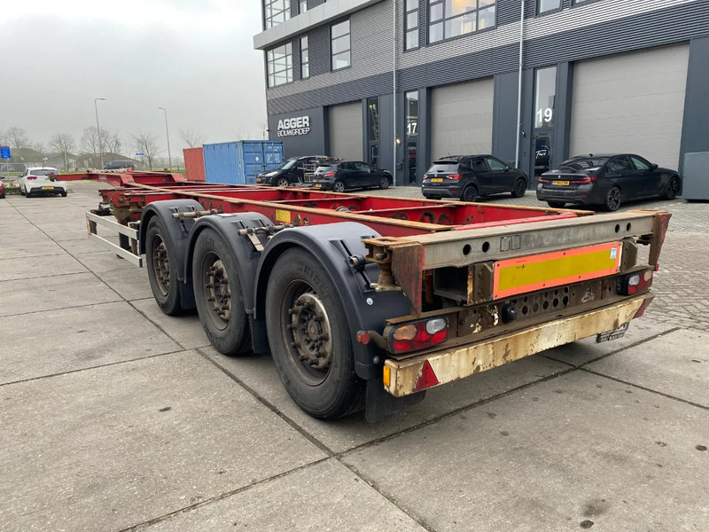 Schmitz Cargobull SCF 24 G Chassis / SAF + Disc / 1x Extendable / Lift axle - Semireboque transportador de contêineres/ Caixa móvel: foto 2 Schmitz Cargobull SCF 24 G Chassis / SAF + Disc / 1x Extendable / Lift axle - Semireboque transportador de contêineres/ Caixa móvel: foto 2