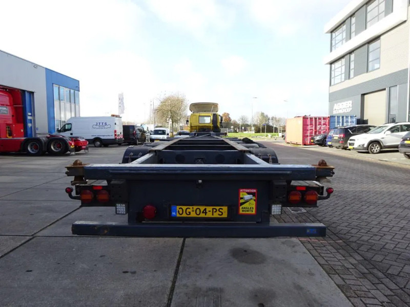 Schmitz Cargobull SCF 24G / MB + DISC / 40-45FT / 1x Lift axle - Semireboque transportador de contêineres/ Caixa móvel: foto 2 Schmitz Cargobull SCF 24G / MB + DISC / 40-45FT / 1x Lift axle - Semireboque transportador de contêineres/ Caixa móvel: foto 2