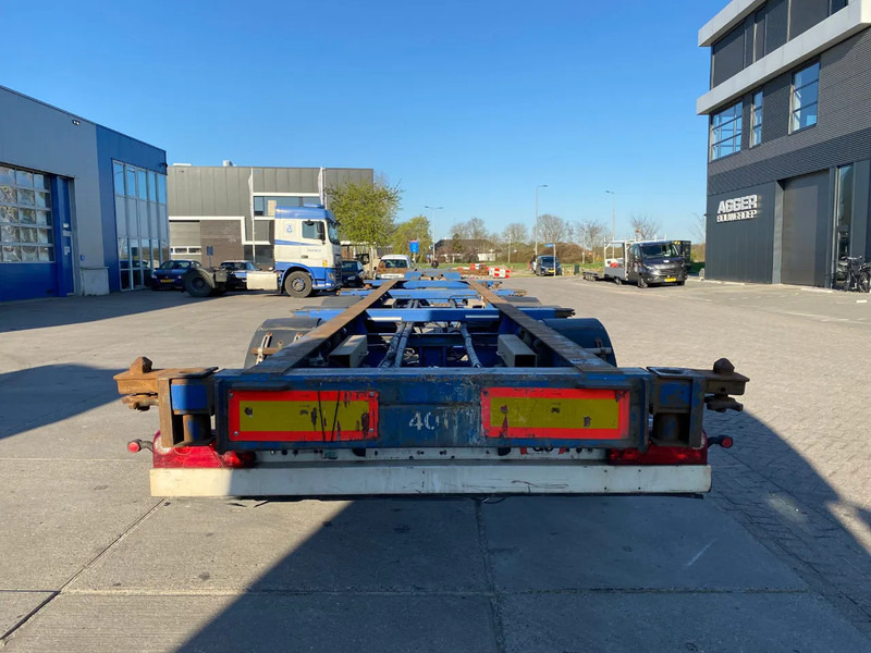 TURBO'S HOET 40 FT / BPW + Disc / 1x Lift Axle / 4690 KG! - Semireboque transportador de contêineres/ Caixa móvel: foto 2 TURBO'S HOET 40 FT / BPW + Disc / 1x Lift Axle / 4690 KG! - Semireboque transportador de contêineres/ Caixa móvel: foto 2