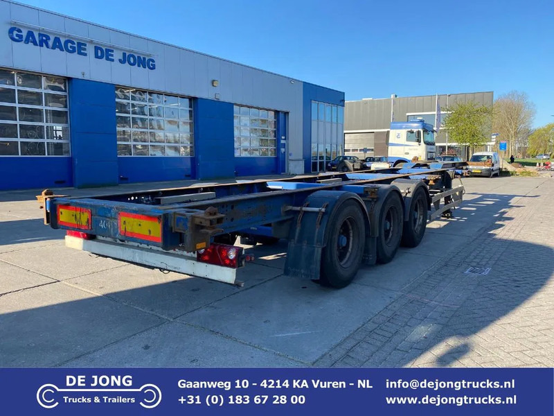 TURBO'S HOET 40 FT / BPW + Disc / 1x Lift Axle / 4690 KG! - Semireboque transportador de contêineres/ Caixa móvel: foto 1 TURBO'S HOET 40 FT / BPW + Disc / 1x Lift Axle / 4690 KG! - Semireboque transportador de contêineres/ Caixa móvel: foto 1