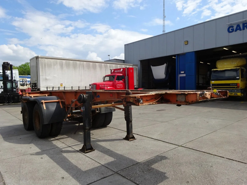Van Hool 20 FT Container Chassis / Steel Suspension / Double Tyres - Semireboque transportador de contêineres/ Caixa móvel: foto 4 Van Hool 20 FT Container Chassis / Steel Suspension / Double Tyres - Semireboque transportador de contêineres/ Caixa móvel: foto 4