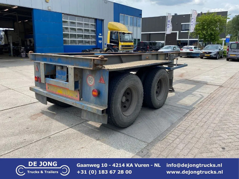 Van Hool 20FT Chassis / Steel Suspension / Double Air - Semireboque transportador de contêineres/ Caixa móvel: foto 1 Van Hool 20FT Chassis / Steel Suspension / Double Air - Semireboque transportador de contêineres/ Caixa móvel: foto 1