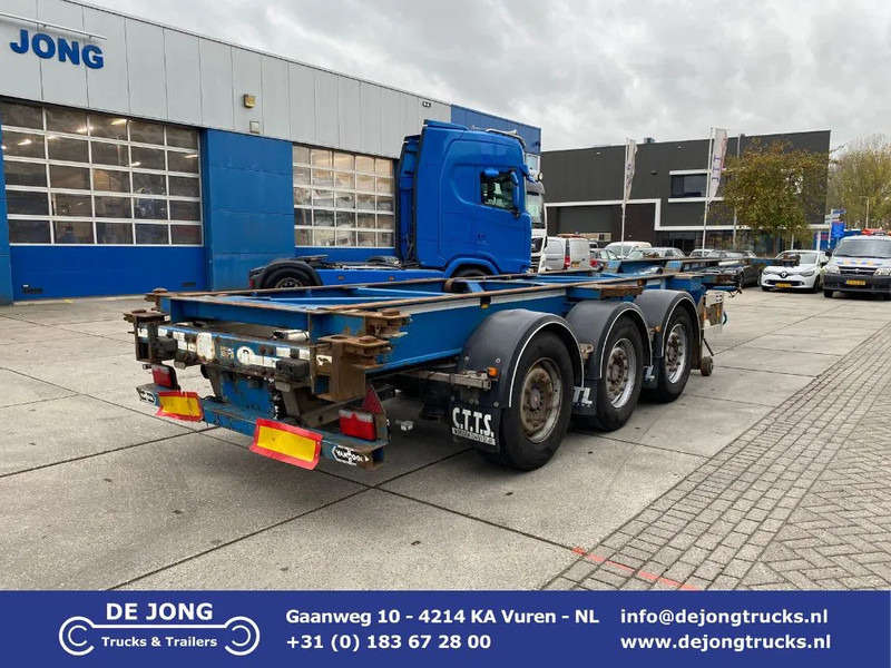 Van Hool 3B0079 / 2x Extendable / SAF Disc - Semireboque transportador de contêineres/ Caixa móvel: foto 1 Van Hool 3B0079 / 2x Extendable / SAF Disc - Semireboque transportador de contêineres/ Caixa móvel: foto 1