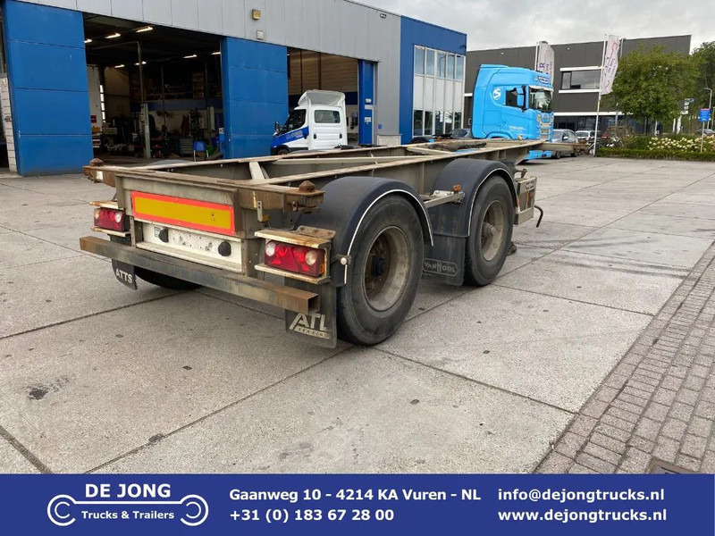 Van Hool Container Chassis / 20 FT / BPW - Semireboque transportador de contêineres/ Caixa móvel: foto 1 Van Hool Container Chassis / 20 FT / BPW - Semireboque transportador de contêineres/ Caixa móvel: foto 1