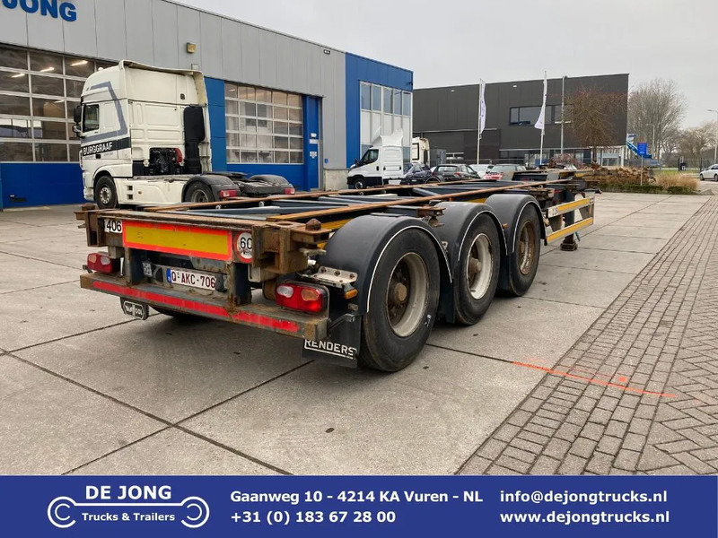 Van Hool Container Chassis / 40-45 FT / BPW - Semireboque transportador de contêineres/ Caixa móvel: foto 1 Van Hool Container Chassis / 40-45 FT / BPW - Semireboque transportador de contêineres/ Caixa móvel: foto 1