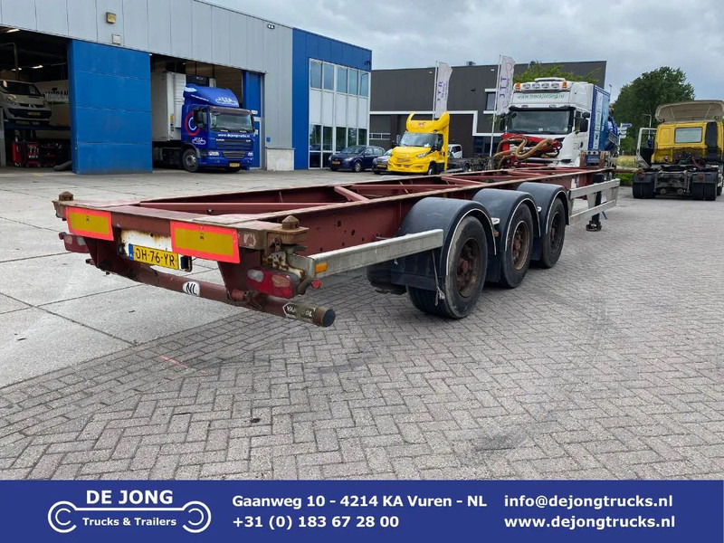 Van Hool Container chassis / 4300 kg / 40 FT / Mega - Semireboque transportador de contêineres/ Caixa móvel: foto 1 Van Hool Container chassis / 4300 kg / 40 FT / Mega - Semireboque transportador de contêineres/ Caixa móvel: foto 1
