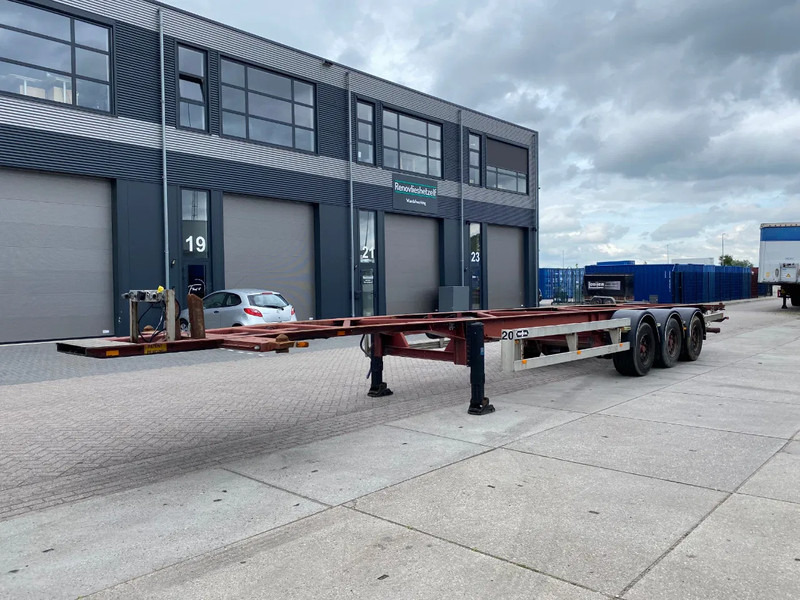 Van Hool Container chassis / 4300 kg / 40 FT / Mega - Semireboque transportador de contêineres/ Caixa móvel: foto 4 Van Hool Container chassis / 4300 kg / 40 FT / Mega - Semireboque transportador de contêineres/ Caixa móvel: foto 4