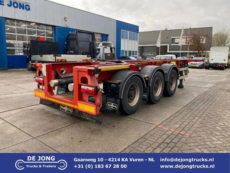 Van Hool Tank chassis / ADR / BPW + DISC / 20-30 FT - Semireboque transportador de contêineres/ Caixa móvel: foto 1 Van Hool Tank chassis / ADR / BPW + DISC / 20-30 FT - Semireboque transportador de contêineres/ Caixa móvel: foto 1