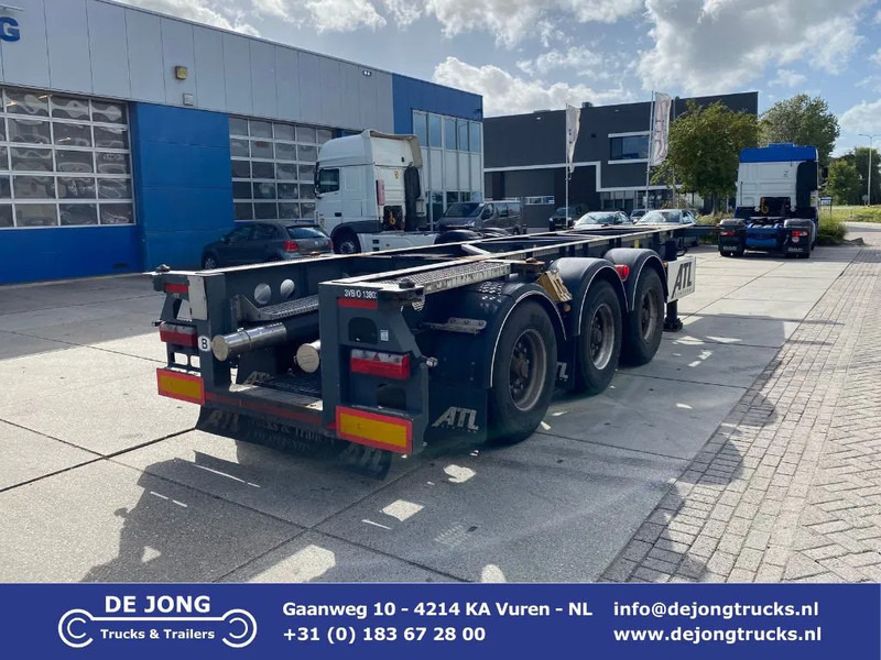 Van Hool Tank chassis / ADR / BPW + DISC / 20-30 FT - Semireboque transportador de contêineres/ Caixa móvel: foto 1 Van Hool Tank chassis / ADR / BPW + DISC / 20-30 FT - Semireboque transportador de contêineres/ Caixa móvel: foto 1