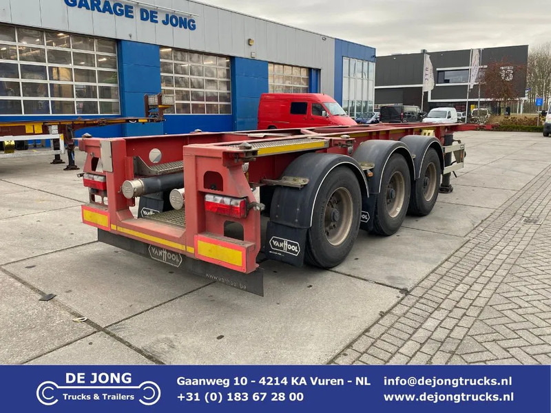 Van Hool Tank chassis / ADR / BPW + DISC / 20-30 FT - Semireboque transportador de contêineres/ Caixa móvel: foto 1 Van Hool Tank chassis / ADR / BPW + DISC / 20-30 FT - Semireboque transportador de contêineres/ Caixa móvel: foto 1