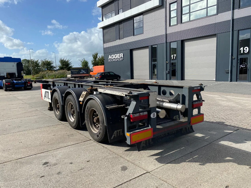 Van Hool Tank chassis / ADR / BPW + DISC / 20-30 FT - Semireboque transportador de contêineres/ Caixa móvel: foto 2 Van Hool Tank chassis / ADR / BPW + DISC / 20-30 FT - Semireboque transportador de contêineres/ Caixa móvel: foto 2