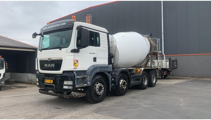 MAN TGS 35.360 MIXER + KOELKAST - Caminhão betoneira: foto 1 MAN TGS 35.360 MIXER + KOELKAST - Caminhão betoneira: foto 1