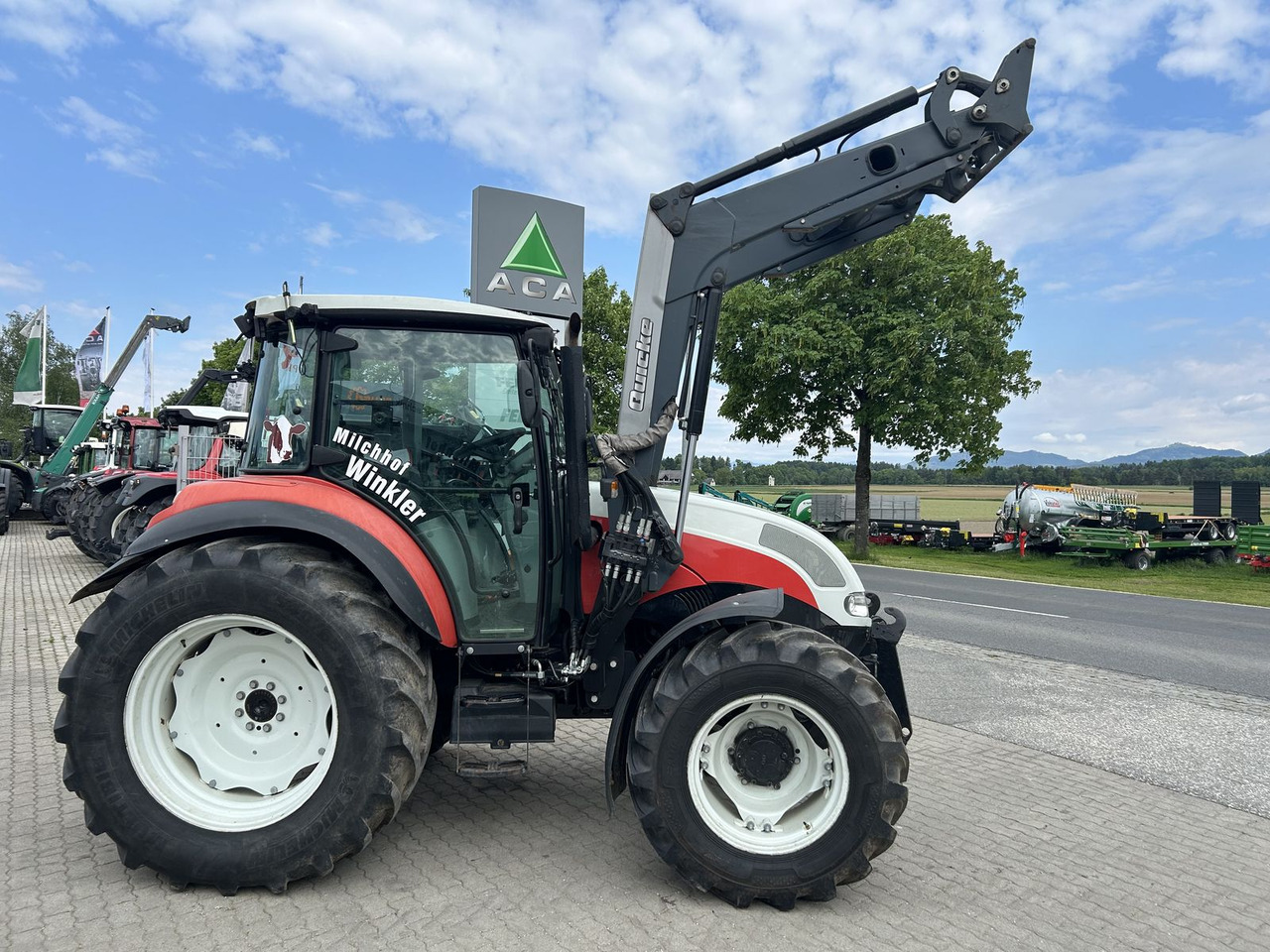Steyr 4105 Kompakt ET Basis - Trator: foto 1 Steyr 4105 Kompakt ET Basis - Trator: foto 1