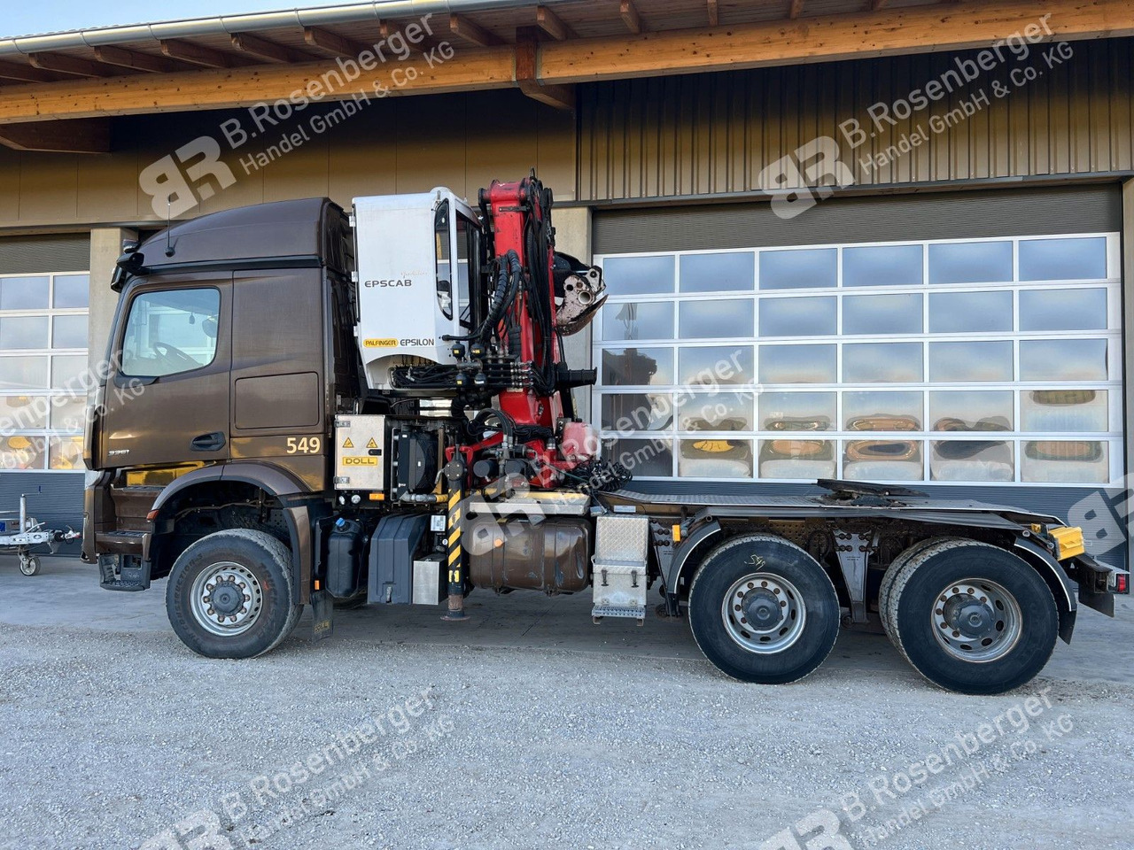 Mercedes-Benz Arocs 3351 6x6 Palfinger Epsilon S260Z96 - Caminhão florestal, Caminhão grua: foto 5 Mercedes-Benz Arocs 3351 6x6 Palfinger Epsilon S260Z96 - Caminhão florestal, Caminhão grua: foto 5