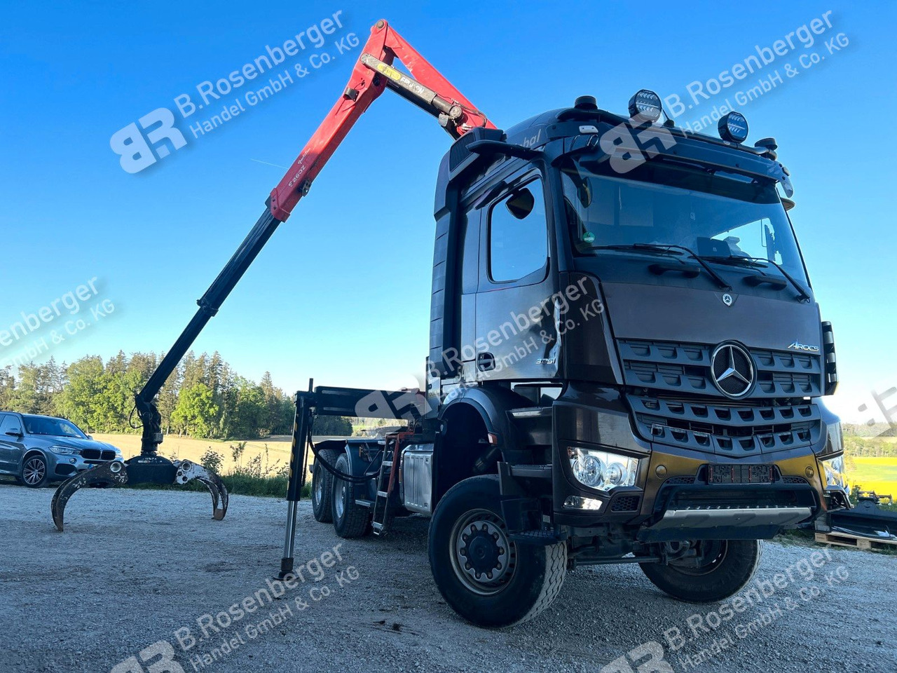 Mercedes-Benz Arocs 3351 6x6 Palfinger Epsilon S260Z96 - Caminhão florestal, Caminhão grua: foto 1 Mercedes-Benz Arocs 3351 6x6 Palfinger Epsilon S260Z96 - Caminhão florestal, Caminhão grua: foto 1