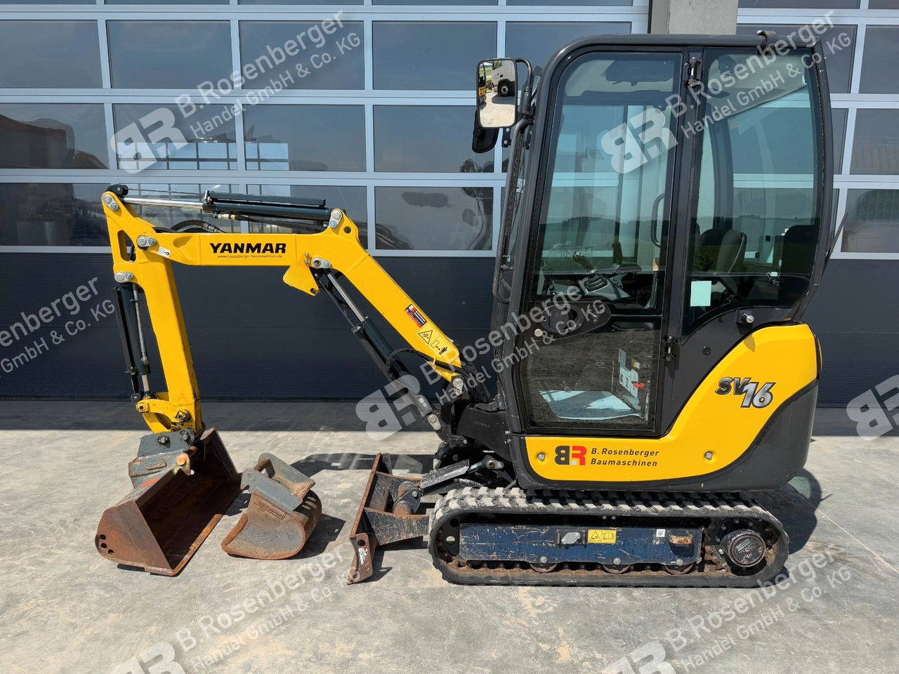 Yanmar SV16 Minibagger / nur 481h / BJ2018 - Mini escavadeira: foto 2 Yanmar SV16 Minibagger / nur 481h / BJ2018 - Mini escavadeira: foto 2