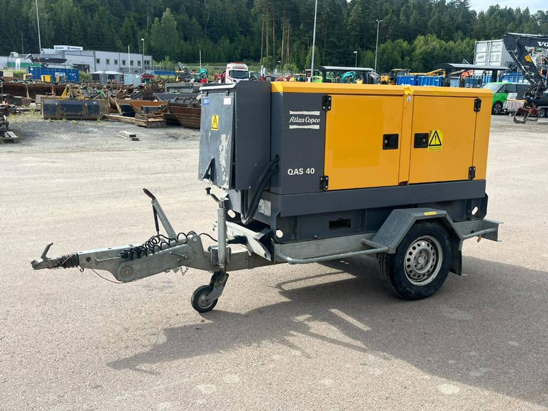 Atlas-Copco QAS 40 - Gerador elétrico: foto 1 Atlas-Copco QAS 40 - Gerador elétrico: foto 1
