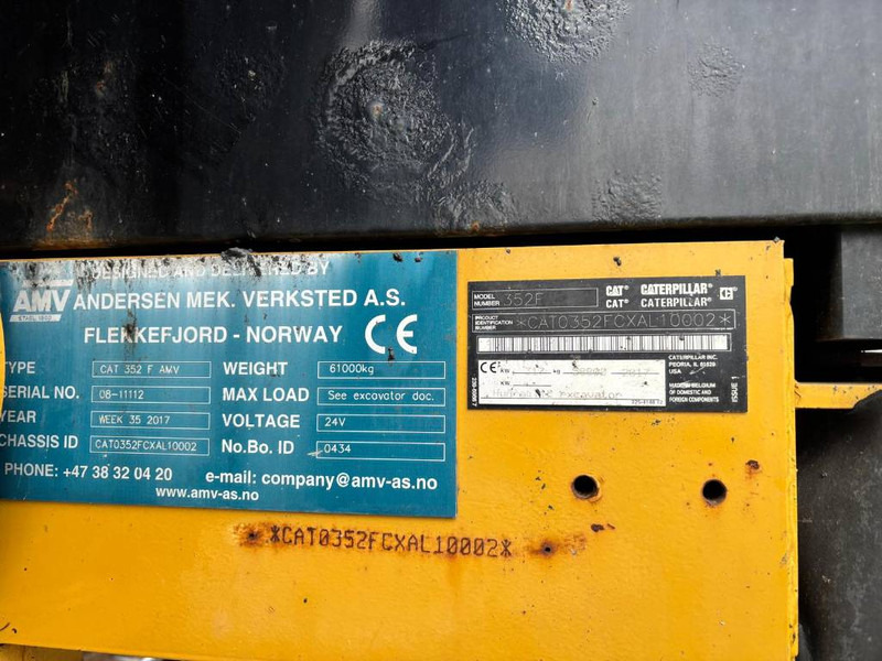 Cat 352 F - Escavadora de rastos: foto 5 Cat 352 F - Escavadora de rastos: foto 5