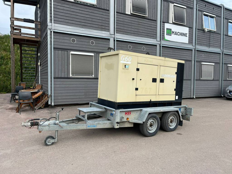 Doosan G 60 - Gerador elétrico: foto 1 Doosan G 60 - Gerador elétrico: foto 1