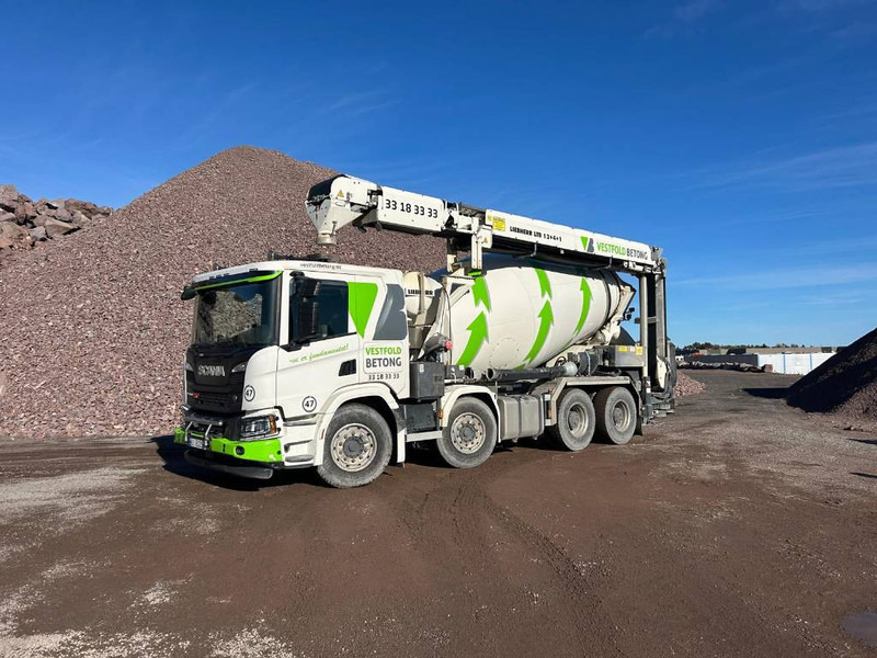 Scania P 500 XT 8x4 - Caminhão betoneira: foto 1 Scania P 500 XT 8x4 - Caminhão betoneira: foto 1