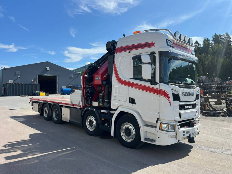 Scania R 590 + HMF 9520 K6 + Jibb + Winch - Caminhão grua: foto 5 Scania R 590 + HMF 9520 K6 + Jibb + Winch - Caminhão grua: foto 5