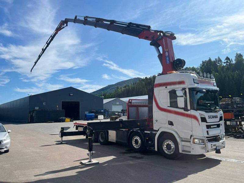 Scania R 590 + HMF 9520 K6 + Jibb + Winch - Caminhão grua: foto 3 Scania R 590 + HMF 9520 K6 + Jibb + Winch - Caminhão grua: foto 3