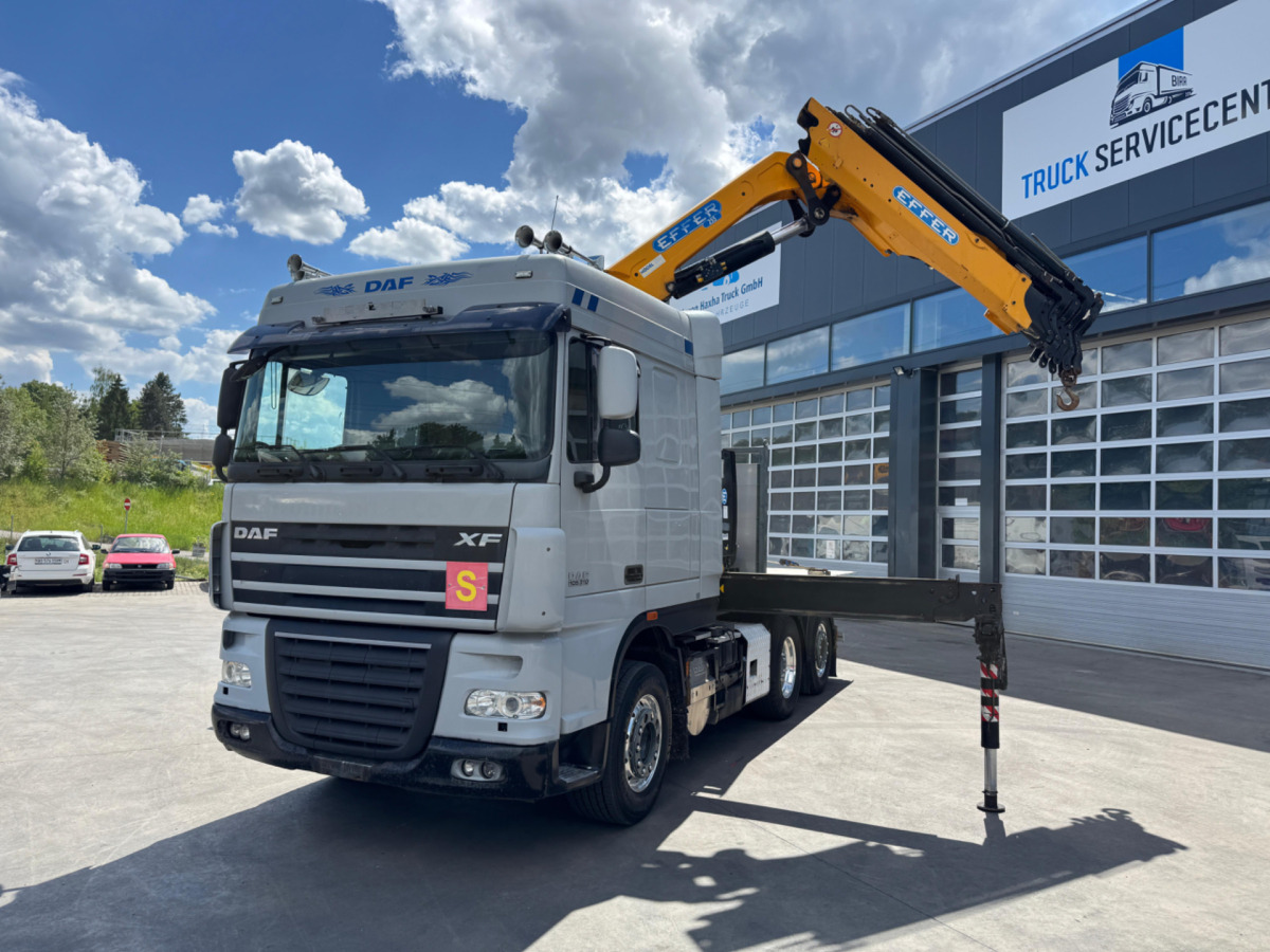 DAF XF510 Effer 255-5 6x2 SZM/Pritsche - Caminhão grua: foto 1 DAF XF510 Effer 255-5 6x2 SZM/Pritsche - Caminhão grua: foto 1