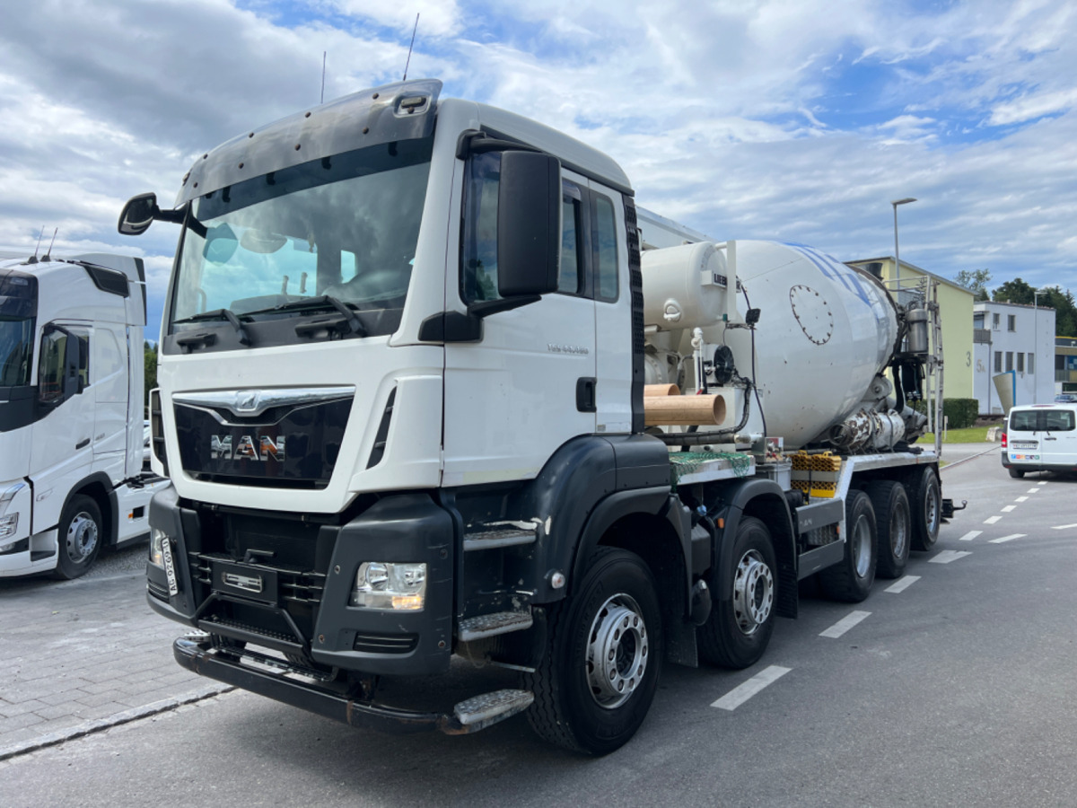 MAN TGS 35.480 10x4 10m3 Förderband 17M Liebherr - Caminhão betoneira: foto 1 MAN TGS 35.480 10x4 10m3 Förderband 17M Liebherr - Caminhão betoneira: foto 1