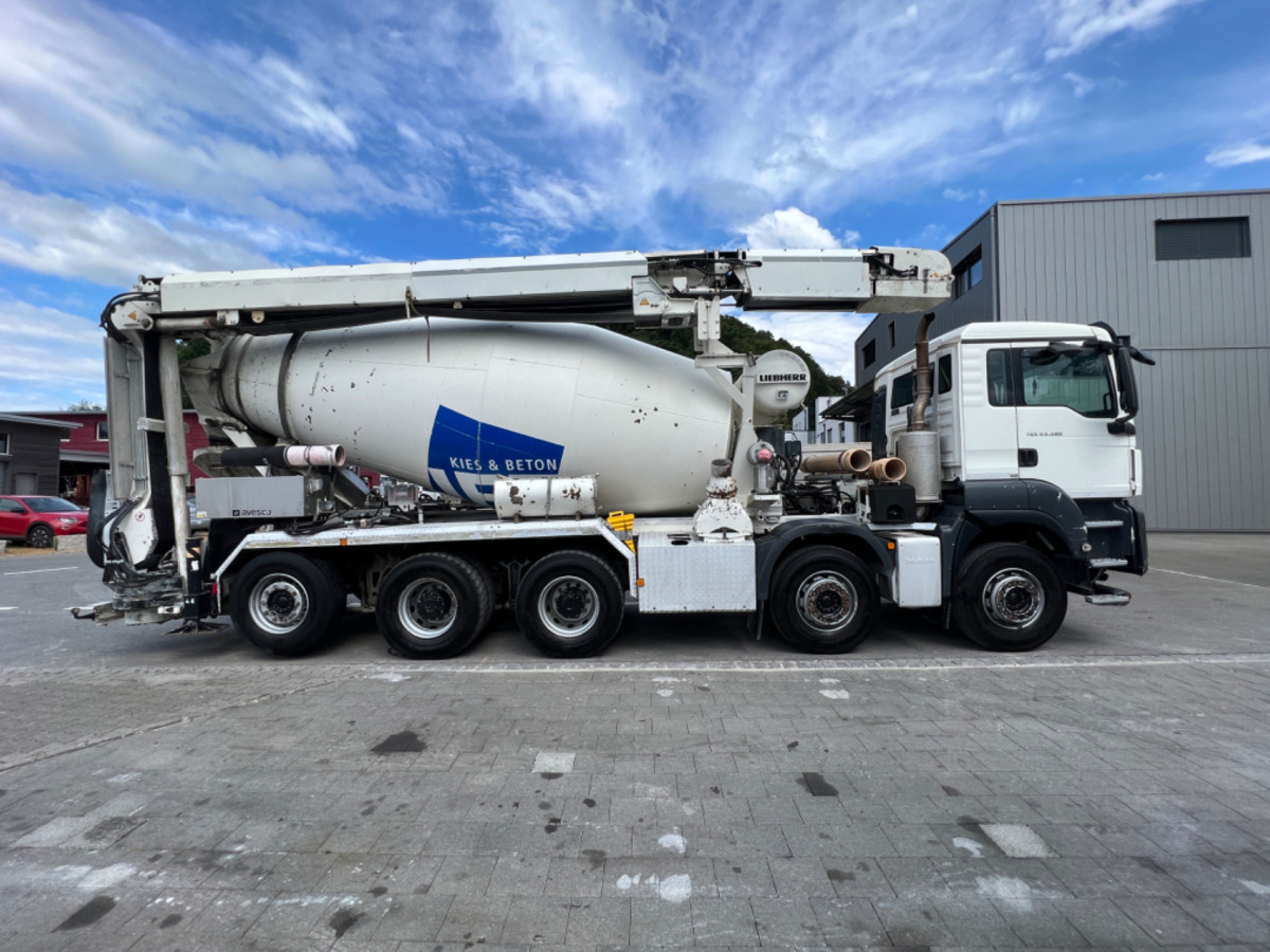 MAN TGS 35.480 10x4 10m3 Förderband 17M Liebherr - Caminhão betoneira: foto 4 MAN TGS 35.480 10x4 10m3 Förderband 17M Liebherr - Caminhão betoneira: foto 4