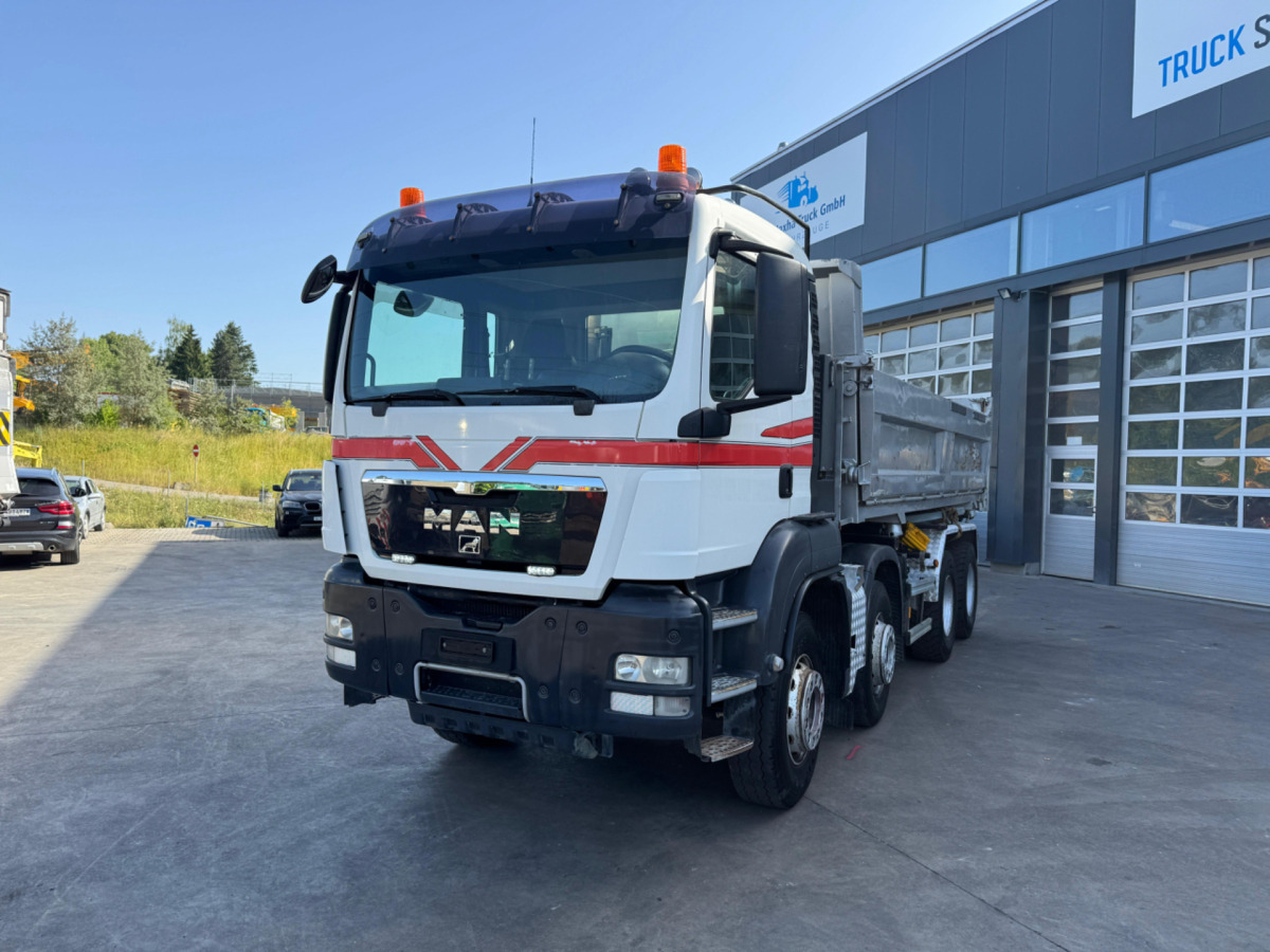 MAN TGS 35.480 SWS KIPPER/MISCHER - Caminhão basculante: foto 1 MAN TGS 35.480 SWS KIPPER/MISCHER - Caminhão basculante: foto 1