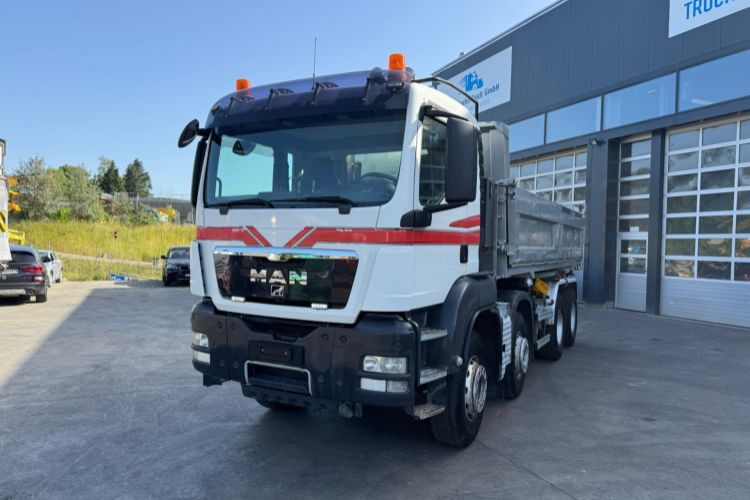 MAN TGS 35.480 SWS KIPPER/MISCHER - Caminhão basculante: foto 1 MAN TGS 35.480 SWS KIPPER/MISCHER - Caminhão basculante: foto 1
