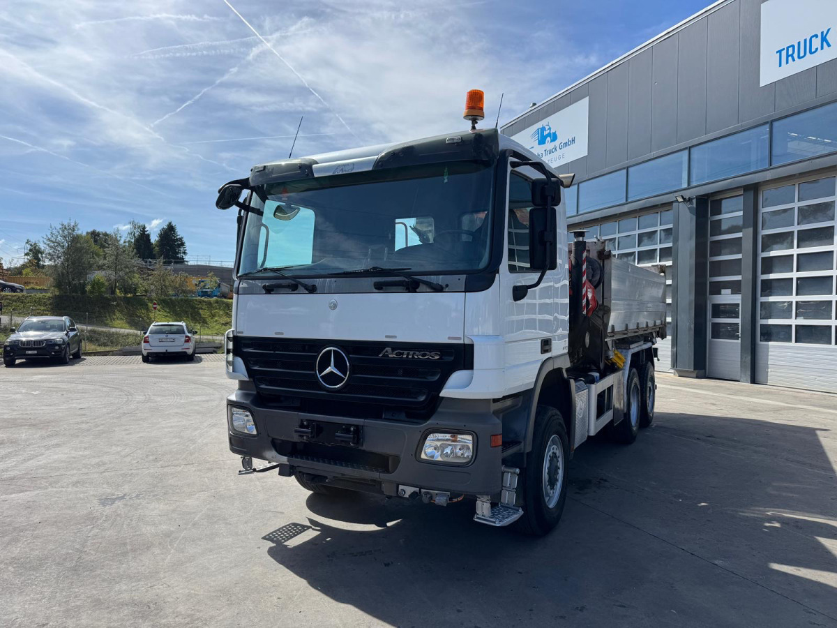 MERCEDES Actros 2641 6x4-4 PK29000-7 Kipper - Caminhão grua: foto 2 MERCEDES Actros 2641 6x4-4 PK29000-7 Kipper - Caminhão grua: foto 2