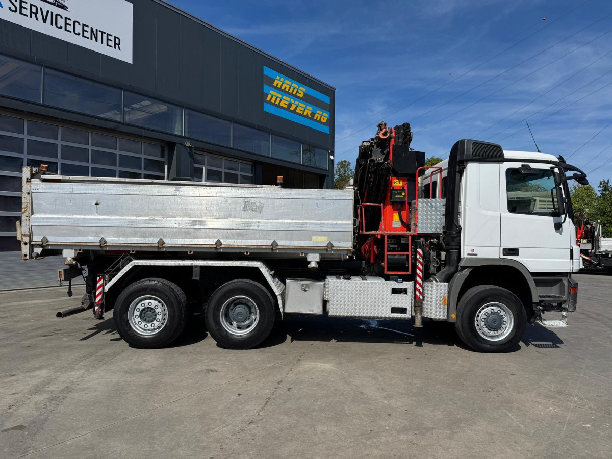 MERCEDES Actros 2641 6x4-4 PK29000-7 Kipper - Caminhão grua: foto 5 MERCEDES Actros 2641 6x4-4 PK29000-7 Kipper - Caminhão grua: foto 5
