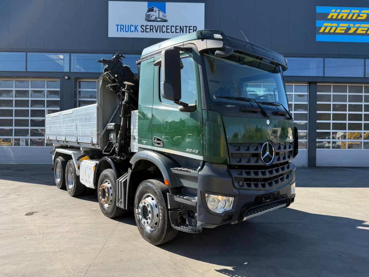 MERCEDES Arocs 3242 8x4 Hiab 166-4 - Caminhão basculante, Caminhão grua: foto 5 MERCEDES Arocs 3242 8x4 Hiab 166-4 - Caminhão basculante, Caminhão grua: foto 5