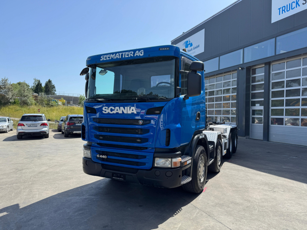 SCANIA G440 8x4 Moser - Caminhão polibenne: foto 1 SCANIA G440 8x4 Moser - Caminhão polibenne: foto 1
