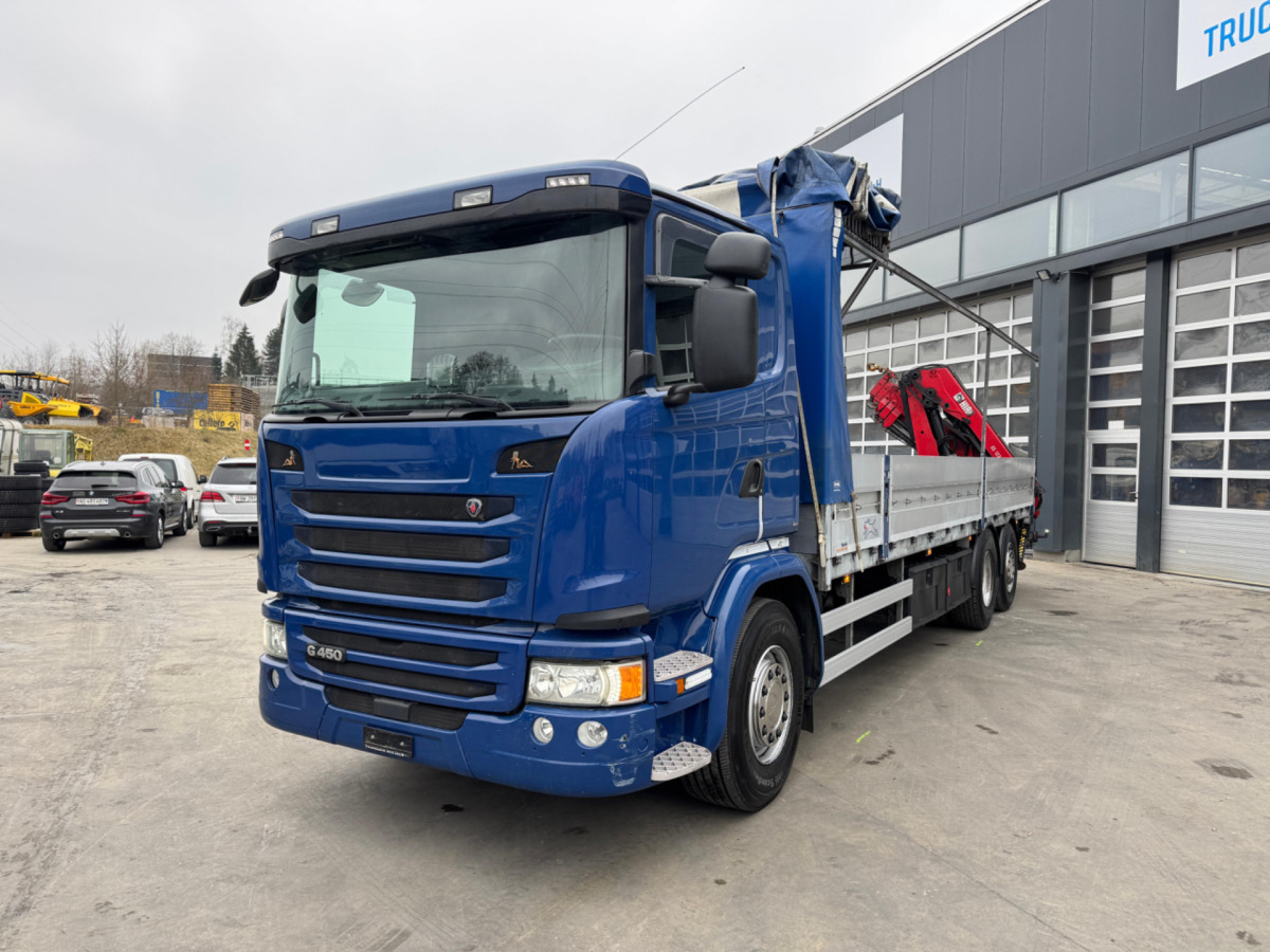 SCANIA G450 6x2 Hiab 122-4 - Caminhão grua: foto 2 SCANIA G450 6x2 Hiab 122-4 - Caminhão grua: foto 2