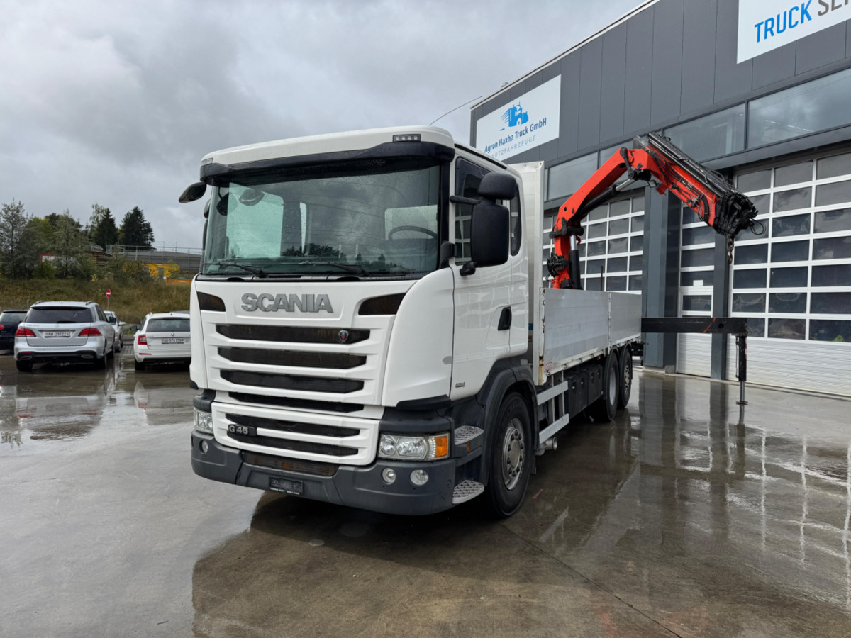 SCANIA G450 6x2 Palfinger 27000-5 - Caminhão grua: foto 2 SCANIA G450 6x2 Palfinger 27000-5 - Caminhão grua: foto 2