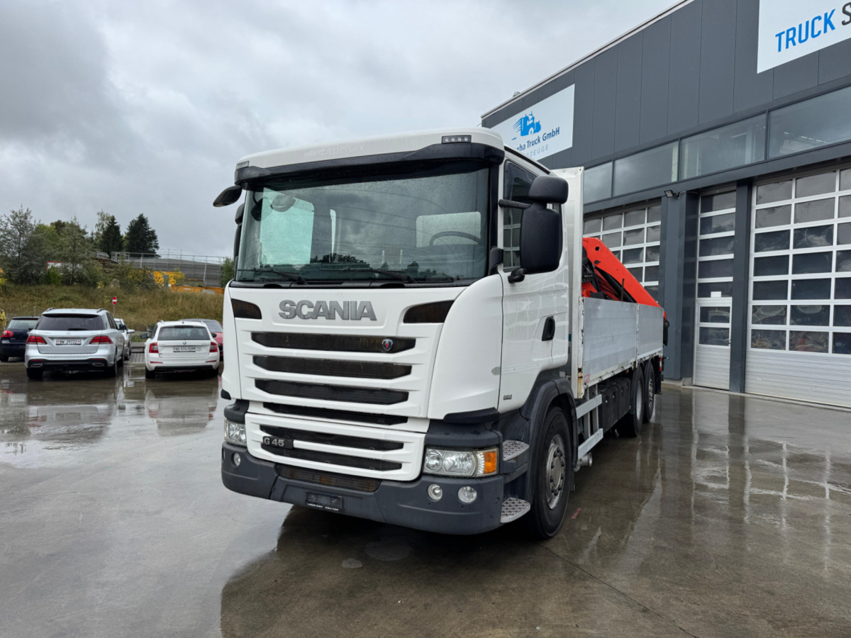 SCANIA G450 6x2 Palfinger 27000-5 - Caminhão grua: foto 1 SCANIA G450 6x2 Palfinger 27000-5 - Caminhão grua: foto 1