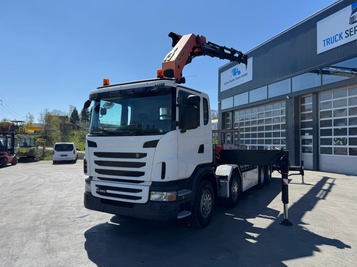 SCANIA G480 8x2 Palfinger 50002-6 - Caminhão grua: foto 2 SCANIA G480 8x2 Palfinger 50002-6 - Caminhão grua: foto 2