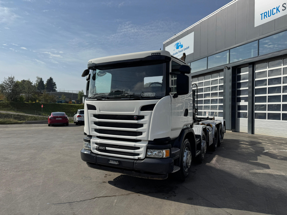 SCANIA G490 10x4 Hiab 26T - Caminhão polibenne: foto 1 SCANIA G490 10x4 Hiab 26T - Caminhão polibenne: foto 1