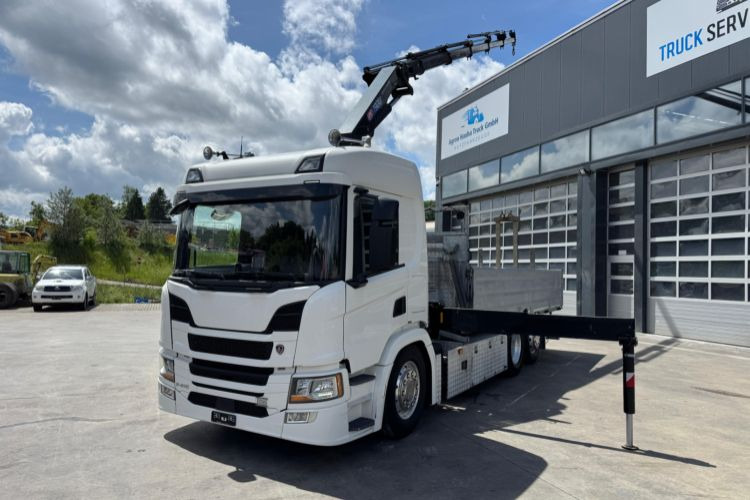Scania P410 6x2 HMF1920-5 - Caminhão grua: foto 4 Scania P410 6x2 HMF1920-5 - Caminhão grua: foto 4