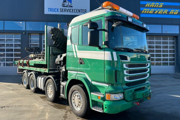 Scania R480 8x4 SWS SZM/Kran/Pritsche - Caminhão grua: foto 5 Scania R480 8x4 SWS SZM/Kran/Pritsche - Caminhão grua: foto 5