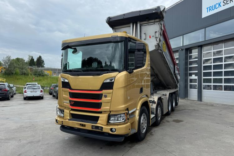 Scania R500 XT 10x4 Meiller - Caminhão basculante: foto 1 Scania R500 XT 10x4 Meiller - Caminhão basculante: foto 1