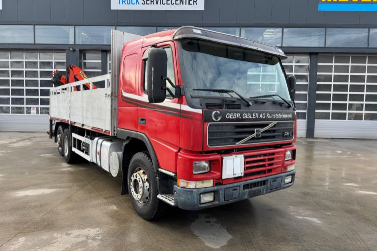 Volvo FM-420 6x2 PK12080-3 - Caminhão grua, Camião de caixa aberta/ Plataforma: foto 4 Volvo FM-420 6x2 PK12080-3 - Caminhão grua, Camião de caixa aberta/ Plataforma: foto 4