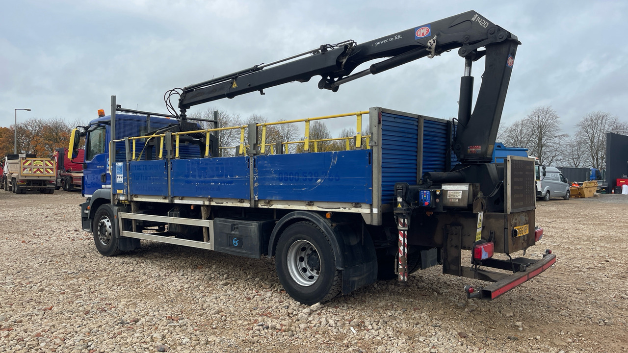 Man TGM 18.250 - Camião de caixa aberta/ Plataforma, Caminhão grua: foto 3 Man TGM 18.250 - Camião de caixa aberta/ Plataforma, Caminhão grua: foto 3