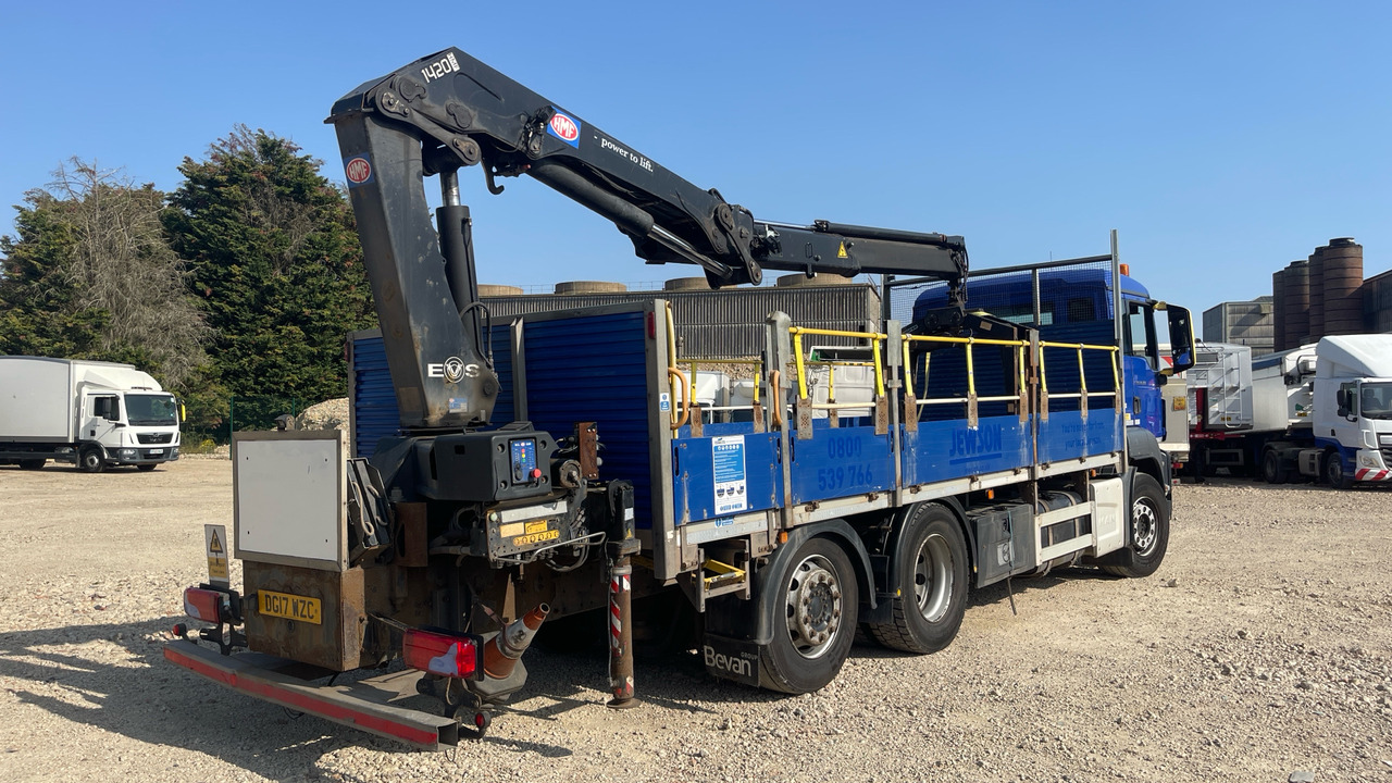 Man TGS 26.360 - Camião de caixa aberta/ Plataforma, Caminhão grua: foto 4 Man TGS 26.360 - Camião de caixa aberta/ Plataforma, Caminhão grua: foto 4